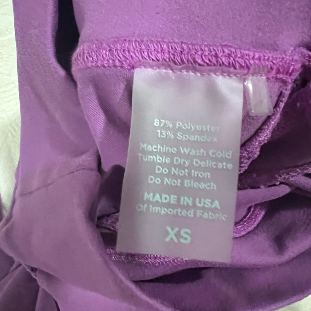 Bombshell Sportswear Purple Mohawk Leggings - Picture 4 of 4